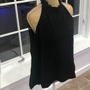 Ecru black blouse  ( dry clean only) size small but it can be worn as XS too